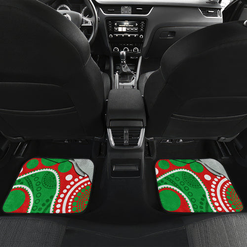 custom-rabbitohs-rugby-christmas-car-mats-merry-xmas-2023-mix-aboriginal-art