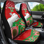 custom-rabbitohs-rugby-christmas-car-seat-cover-merry-xmas-2023-mix-aboriginal-art