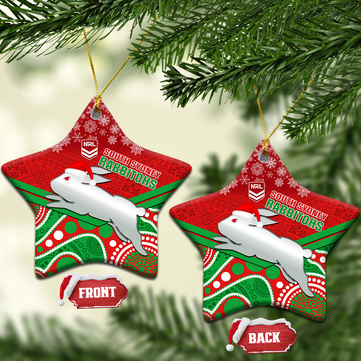 rabbitohs-rugby-christmas-ceramic-ornament-merry-xmas-2023-mix-aboriginal-art