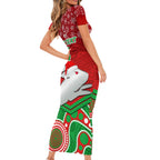 custom-rabbitohs-rugby-christmas-family-matching-short-sleeve-bodycon-dress-and-hawaiian-shirt-merry-xmas-2023-mix-aboriginal-art