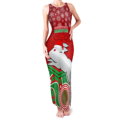custom-rabbitohs-rugby-christmas-family-matching-tank-maxi-dress-and-hawaiian-shirt-merry-xmas-2023-mix-aboriginal-art