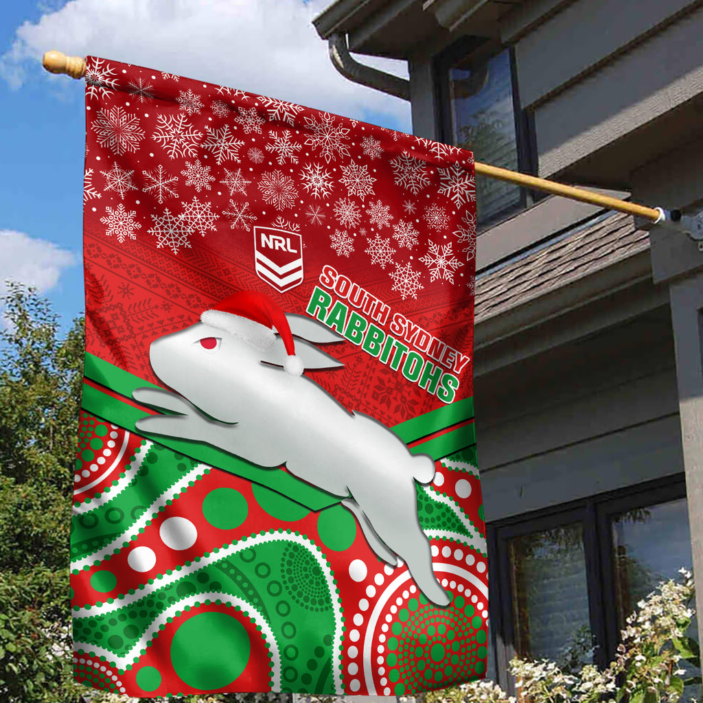 custom-rabbitohs-rugby-christmas-garden-flag-merry-xmas-2023-mix-aboriginal-art