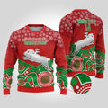 custom-rabbitohs-rugby-christmas-ugly-christmas-sweater-merry-xmas-2023-mix-aboriginal-art