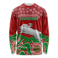 custom-rabbitohs-rugby-christmas-long-sleeve-shirt-merry-xmas-2023-mix-aboriginal-art