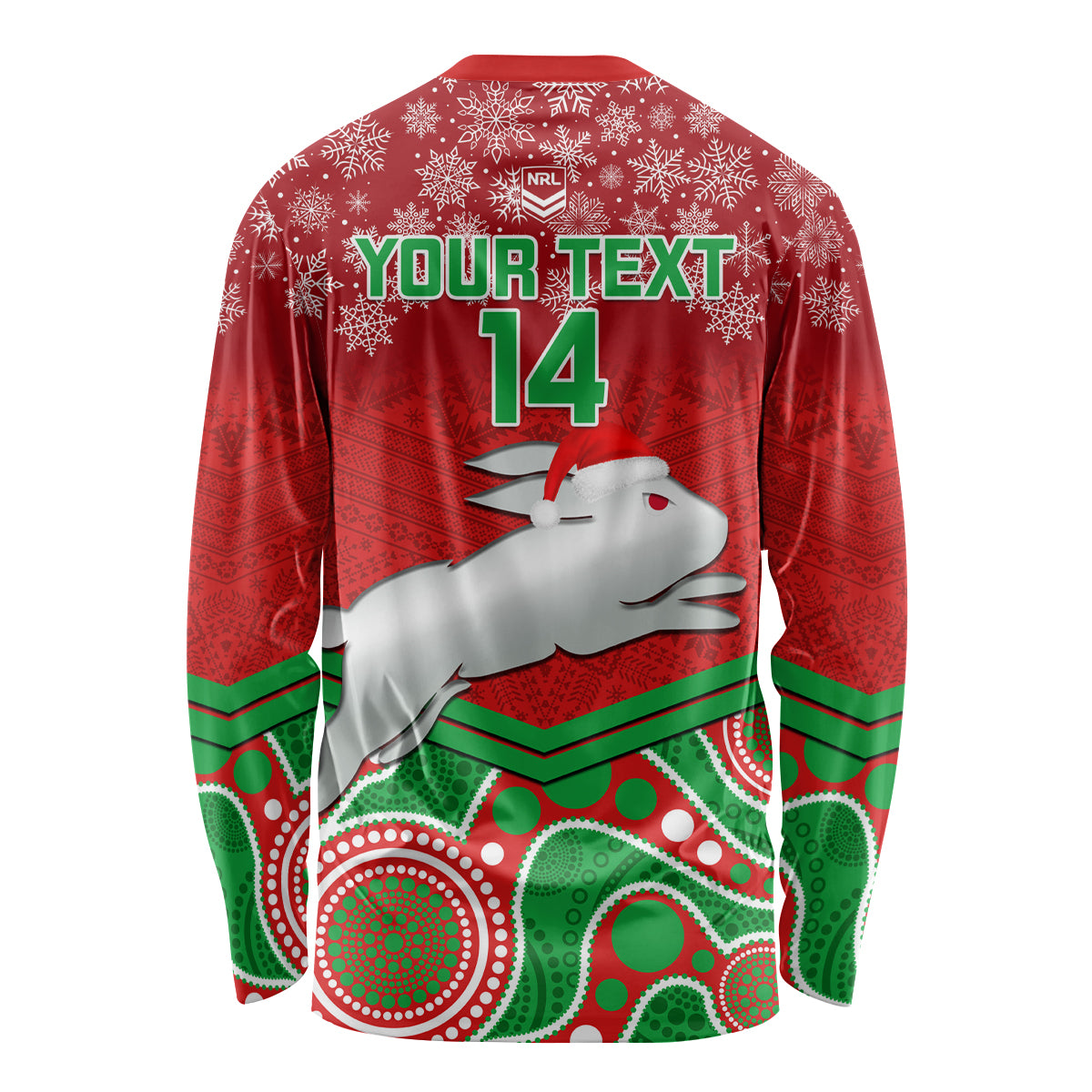 custom-rabbitohs-rugby-christmas-long-sleeve-shirt-merry-xmas-2023-mix-aboriginal-art