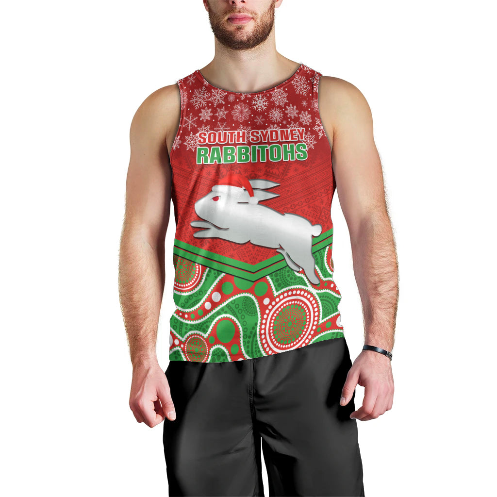 custom-rabbitohs-rugby-christmas-men-tank-top-merry-xmas-2023-mix-aboriginal-art