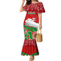 custom-rabbitohs-rugby-christmas-mermaid-dress-merry-xmas-2023-mix-aboriginal-art