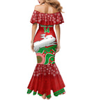 custom-rabbitohs-rugby-christmas-mermaid-dress-merry-xmas-2023-mix-aboriginal-art
