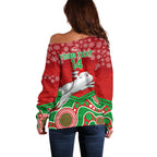 custom-rabbitohs-rugby-christmas-off-shoulder-sweater-merry-xmas-2023-mix-aboriginal-art
