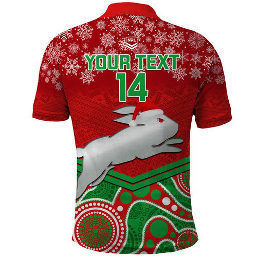 custom-rabbitohs-rugby-christmas-polo-shirt-merry-xmas-2023-mix-aboriginal-art