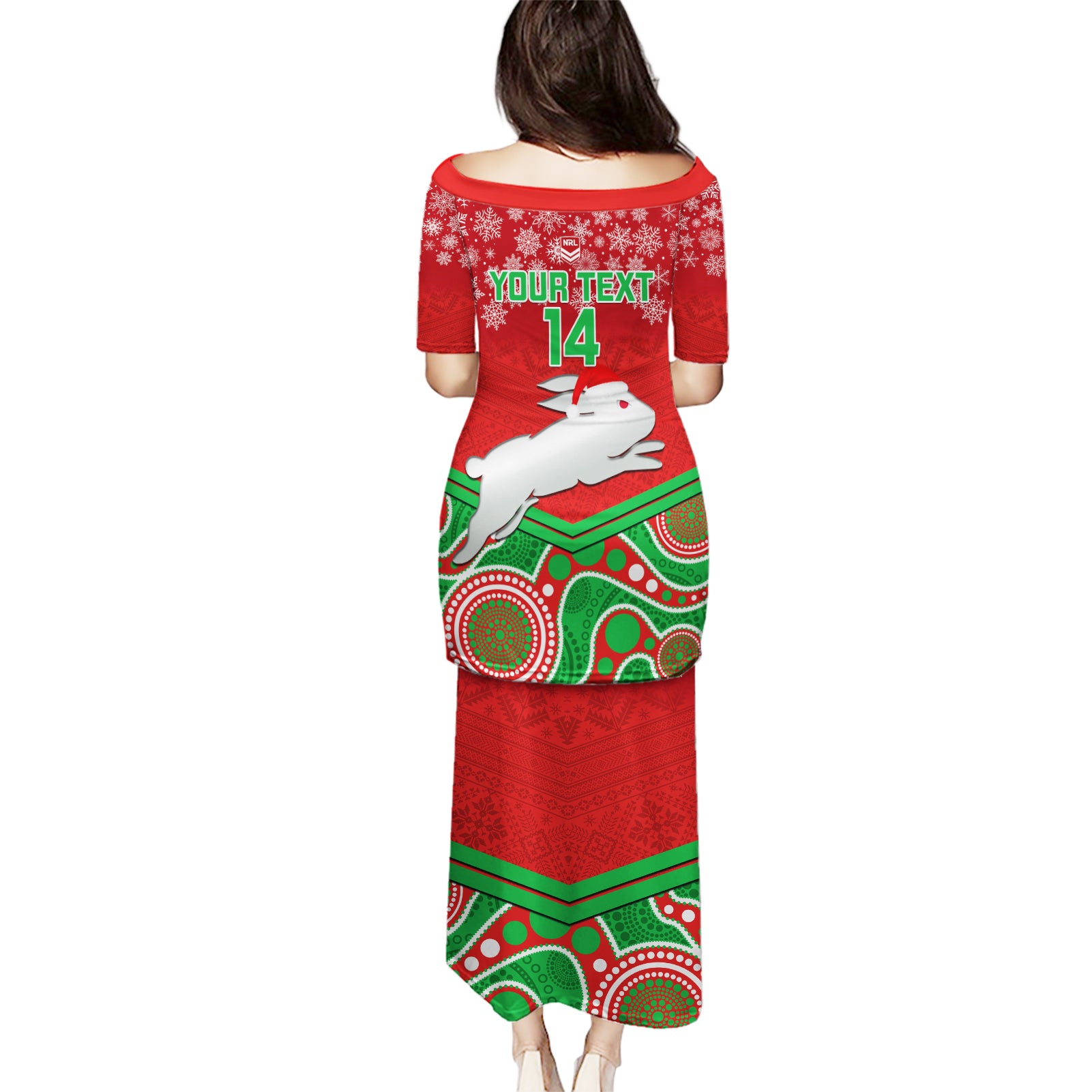 custom-rabbitohs-rugby-christmas-puletasi-merry-xmas-2023-mix-aboriginal-art