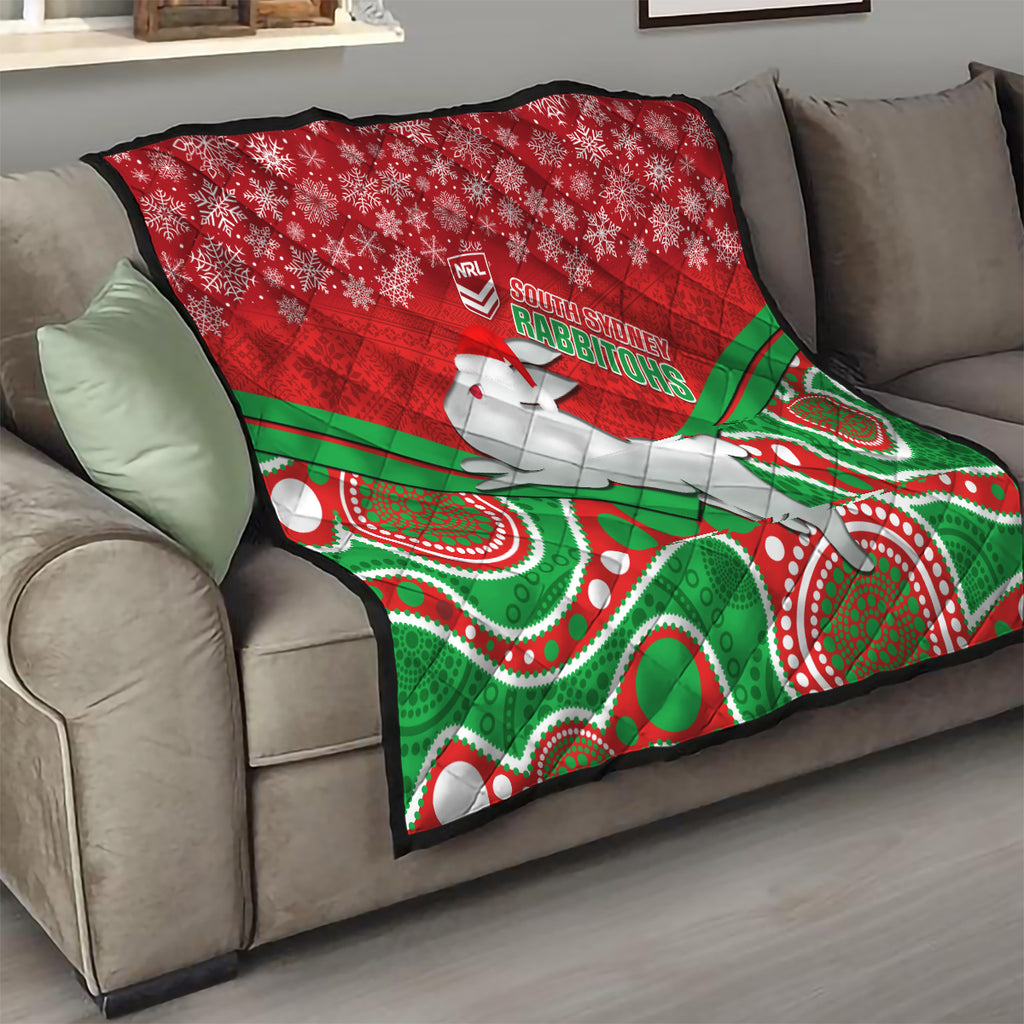 custom-rabbitohs-rugby-christmas-quilt-merry-xmas-2023-mix-aboriginal-art