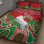 custom-rabbitohs-rugby-christmas-quilt-bed-set-merry-xmas-2023-mix-aboriginal-art