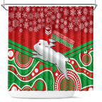 custom-rabbitohs-rugby-christmas-shower-curtain-merry-xmas-2023-mix-aboriginal-art