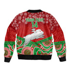 custom-rabbitohs-rugby-christmas-sleeve-zip-bomber-jacket-merry-xmas-2023-mix-aboriginal-art