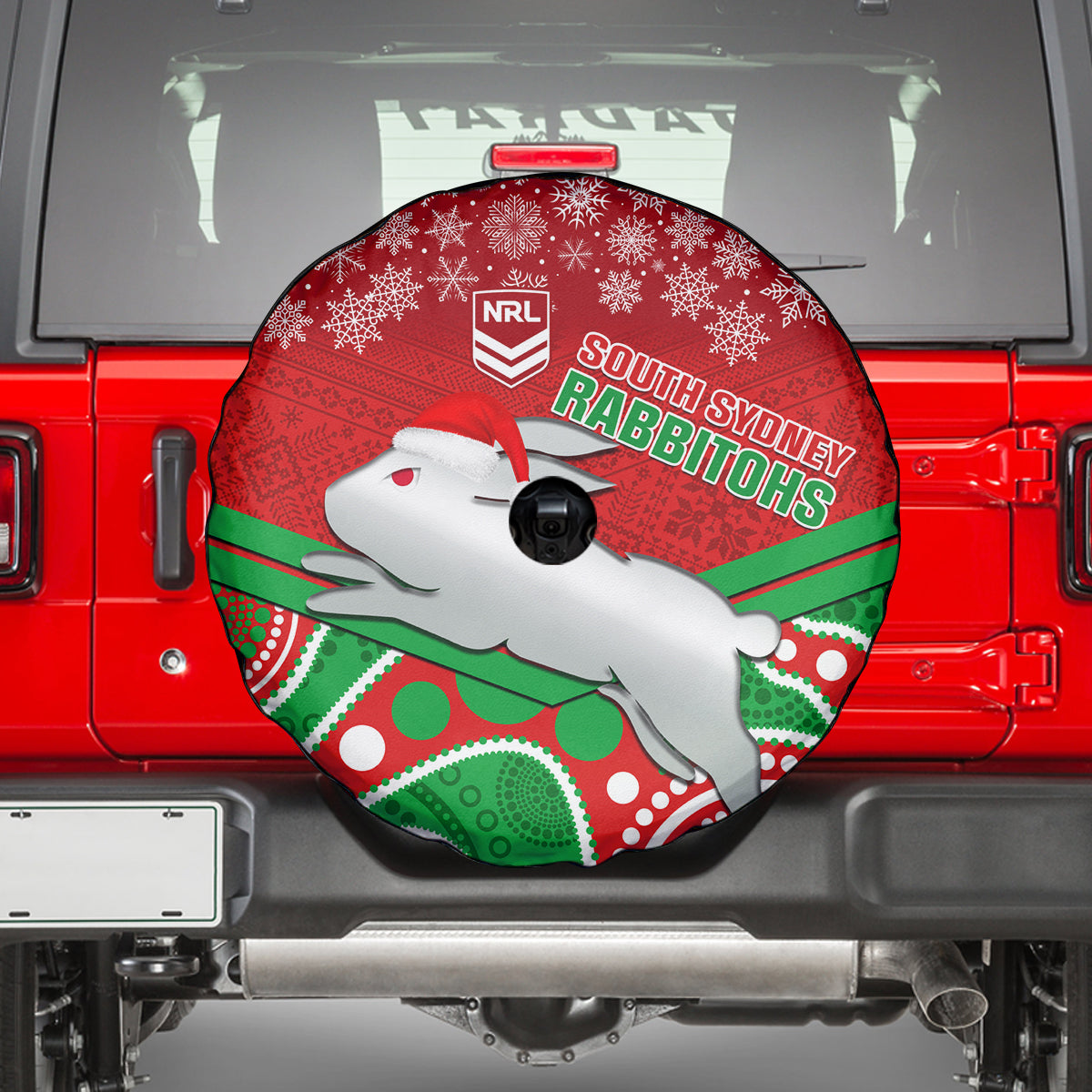 custom-rabbitohs-rugby-christmas-spare-tire-cover-merry-xmas-2023-mix-aboriginal-art