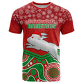 custom-rabbitohs-rugby-christmas-t-shirt-merry-xmas-2023-mix-aboriginal-art