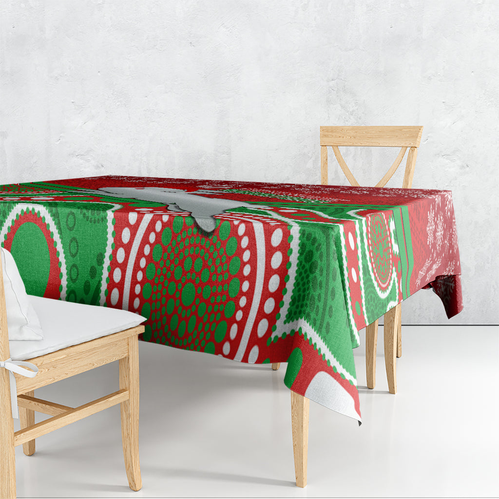custom-rabbitohs-rugby-christmas-tablecloth-merry-xmas-2023-mix-aboriginal-art