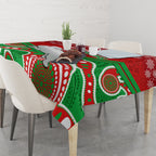 custom-rabbitohs-rugby-christmas-tablecloth-merry-xmas-2023-mix-aboriginal-art