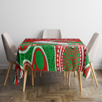 custom-rabbitohs-rugby-christmas-tablecloth-merry-xmas-2023-mix-aboriginal-art