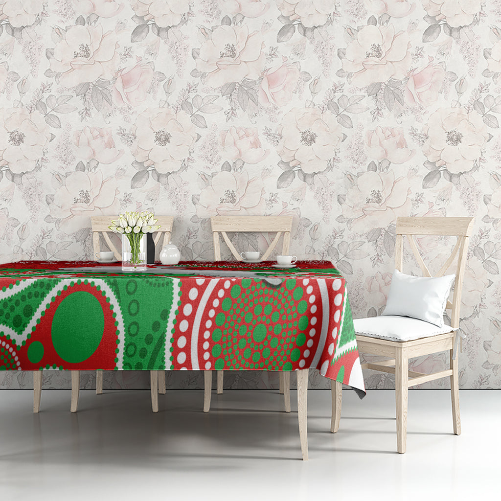 custom-rabbitohs-rugby-christmas-tablecloth-merry-xmas-2023-mix-aboriginal-art