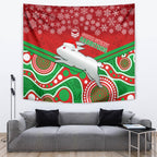custom-rabbitohs-rugby-christmas-tapestry-merry-xmas-2023-mix-aboriginal-art