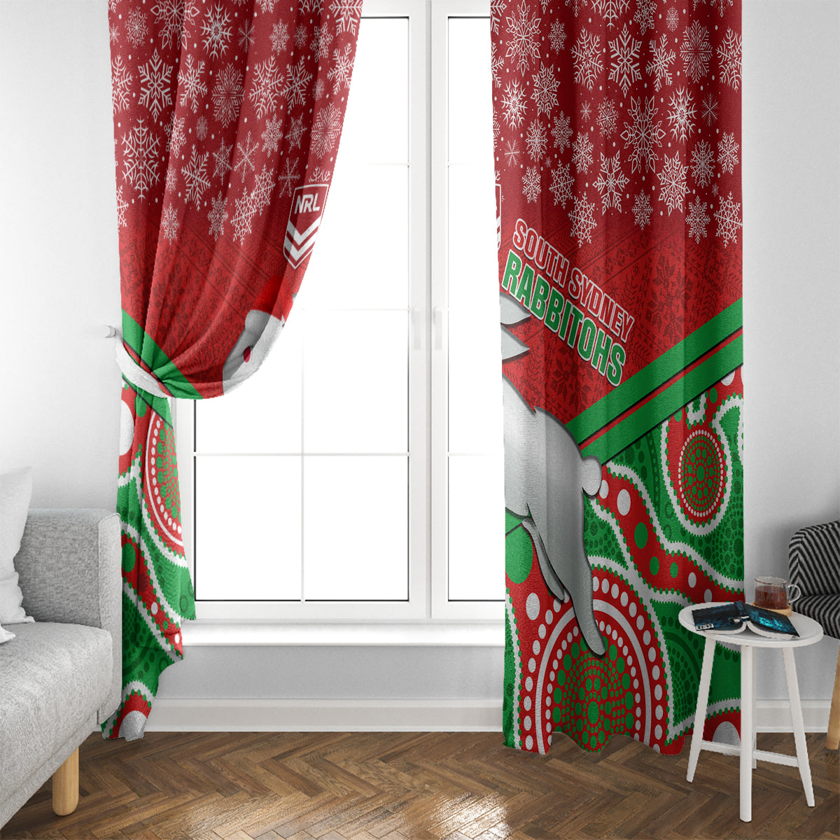 custom-rabbitohs-rugby-christmas-window-curtain-merry-xmas-2023-mix-aboriginal-art