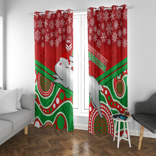 custom-rabbitohs-rugby-christmas-window-curtain-merry-xmas-2023-mix-aboriginal-art