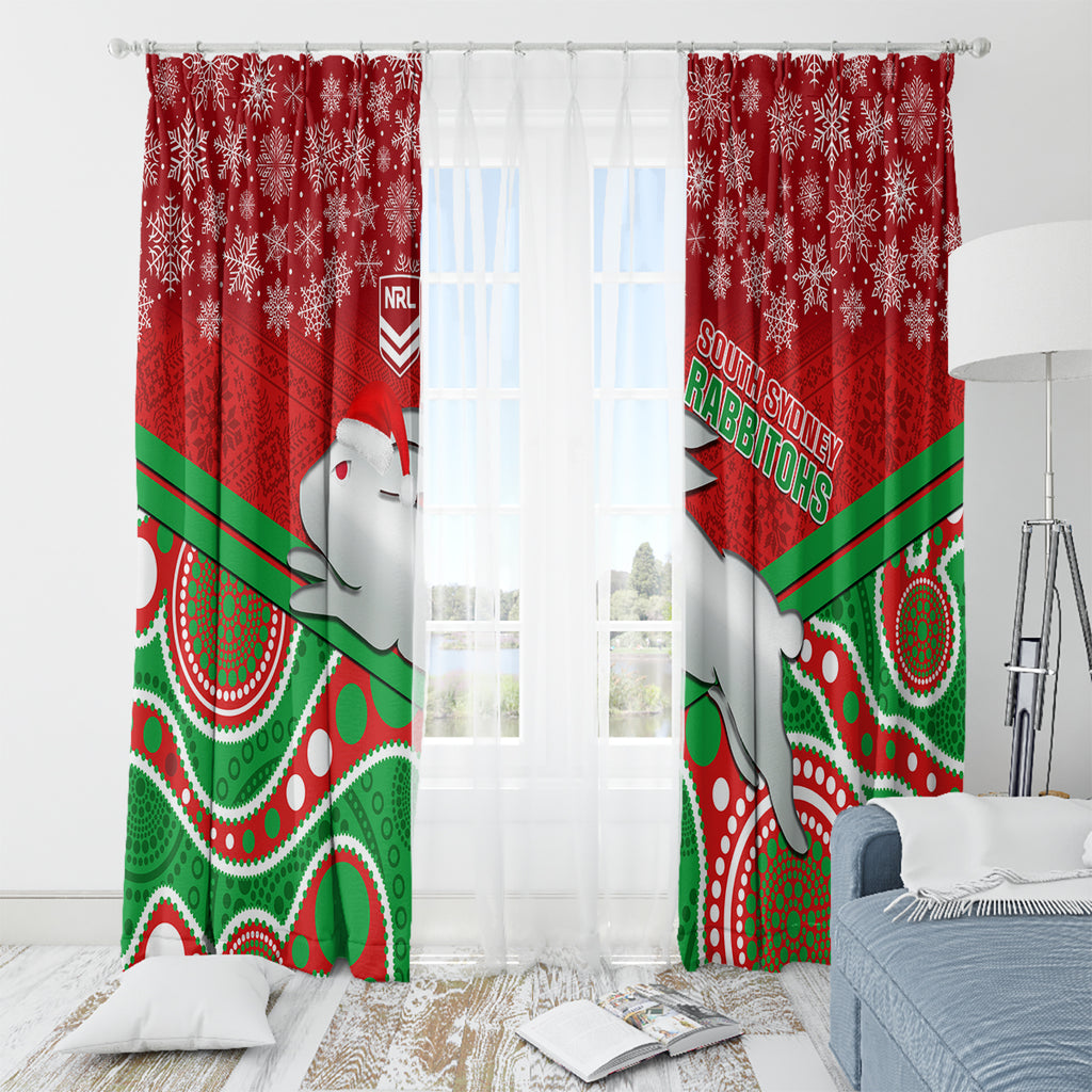 custom-rabbitohs-rugby-christmas-window-curtain-merry-xmas-2023-mix-aboriginal-art