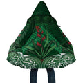 Rongoa Maori New Zealand Harakeke Cloak NZ Weaving Pattern Green
