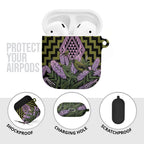 Rongoa Maori New Zealand Koromiko AirPods Case NZ Hebe Korimako Bellbird Poutama