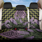 Rongoa Maori New Zealand Koromiko Back Car Seat Cover NZ Hebe Korimako Bellbird Poutama
