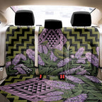 Rongoa Maori New Zealand Koromiko Back Car Seat Cover NZ Hebe Korimako Bellbird Poutama