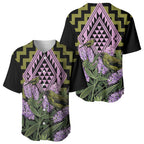 Rongoa Maori New Zealand Koromiko Baseball Jersey NZ Hebe Korimako Bellbird Poutama