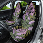 Rongoa Maori New Zealand Koromiko Car Seat Cover NZ Hebe Korimako Bellbird Poutama