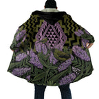 Rongoa Maori New Zealand Koromiko Cloak NZ Hebe Korimako Bellbird Poutama