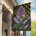 Rongoa Maori New Zealand Koromiko Garden Flag NZ Hebe Korimako Bellbird Poutama