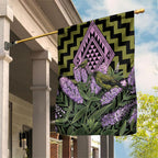 Rongoa Maori New Zealand Koromiko Garden Flag NZ Hebe Korimako Bellbird Poutama