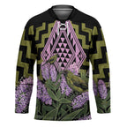 Rongoa Maori New Zealand Koromiko Hockey Jersey NZ Hebe Korimako Bellbird Poutama