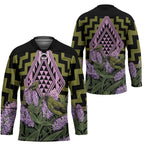 Rongoa Maori New Zealand Koromiko Hockey Jersey NZ Hebe Korimako Bellbird Poutama
