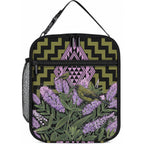 Rongoa Maori New Zealand Koromiko Lunch Bag NZ Hebe Korimako Bellbird Poutama