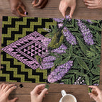 Rongoa Maori New Zealand Koromiko Puzzle NZ Hebe Korimako Bellbird Poutama