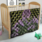 Rongoa Maori New Zealand Koromiko Quilt NZ Hebe Korimako Bellbird Poutama