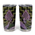 Rongoa Maori New Zealand Koromiko Tumbler Cup NZ Hebe Korimako Bellbird Poutama