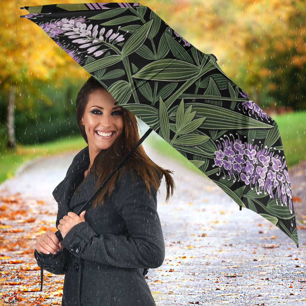 Rongoa Maori New Zealand Koromiko Umbrella NZ Hebe Korimako Bellbird Poutama