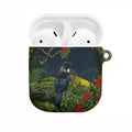 Rongoa Maori New Zealand Rata AirPods Case NZ Tui Bird Forest Vibes