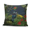 Rongoa Maori New Zealand Rata Pillow Cover NZ Tui Bird Forest Vibes