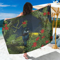 Rongoa Maori New Zealand Rata Sarong NZ Tui Bird Forest Vibes