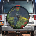 Rongoa Maori New Zealand Rata Spare Tire Cover NZ Tui Bird Forest Vibes