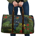 Rongoa Maori New Zealand Rata Travel Bag NZ Tui Bird Forest Vibes